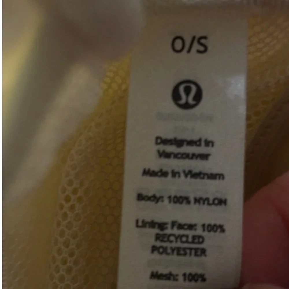 Lululemon Beltbag‎ Sherpa Ivory-White